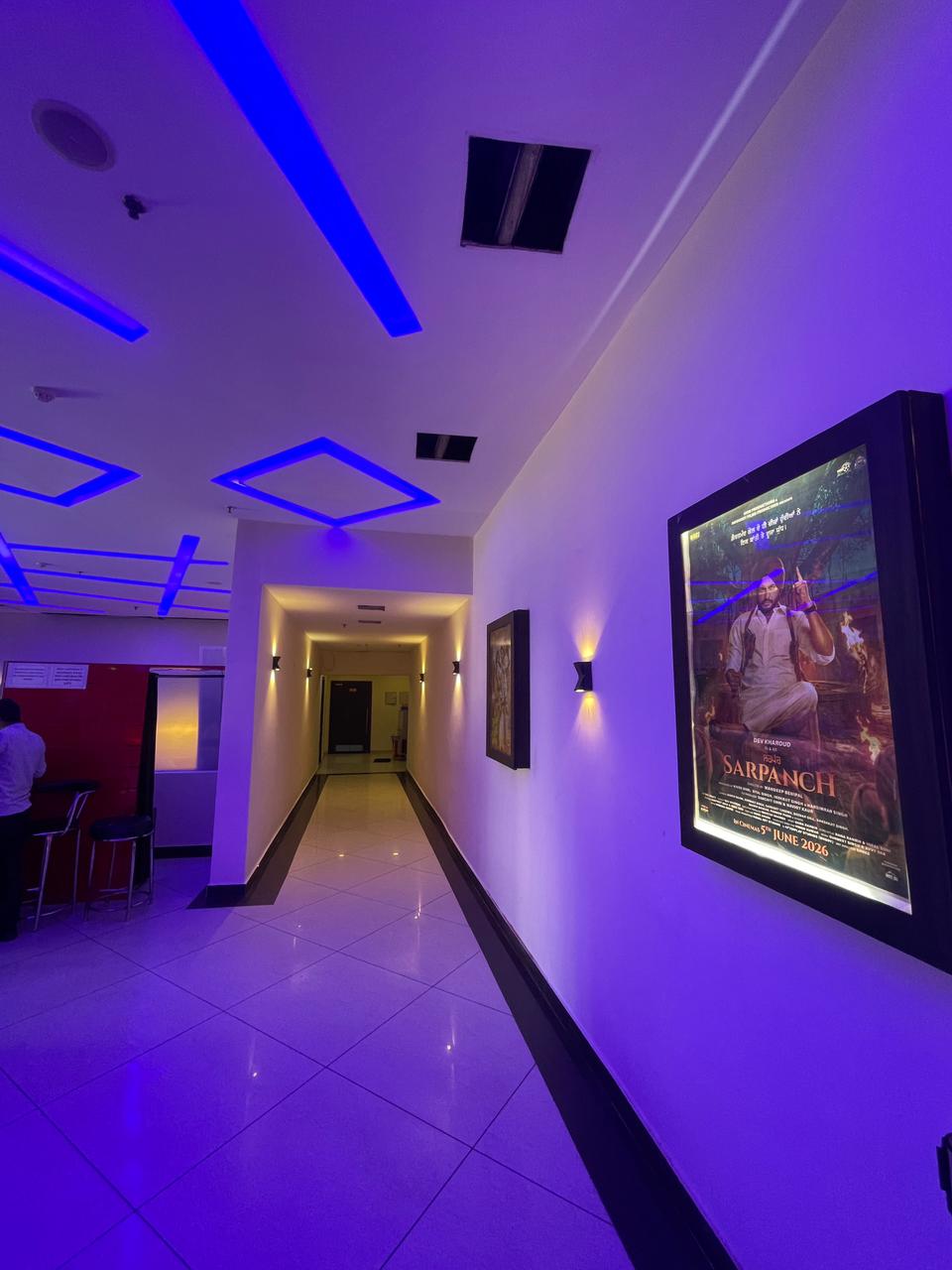 Corridor with Movie Posters